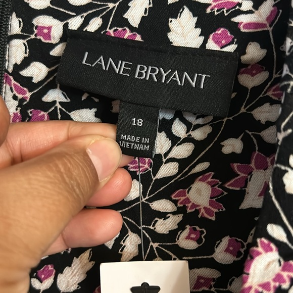 NWT Lane Bryant Floral Romper in sz 18 - Picture 7 of 12